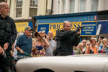 Bond Stunt Action in Bexhill Town Centre - 5 (thumbnail)