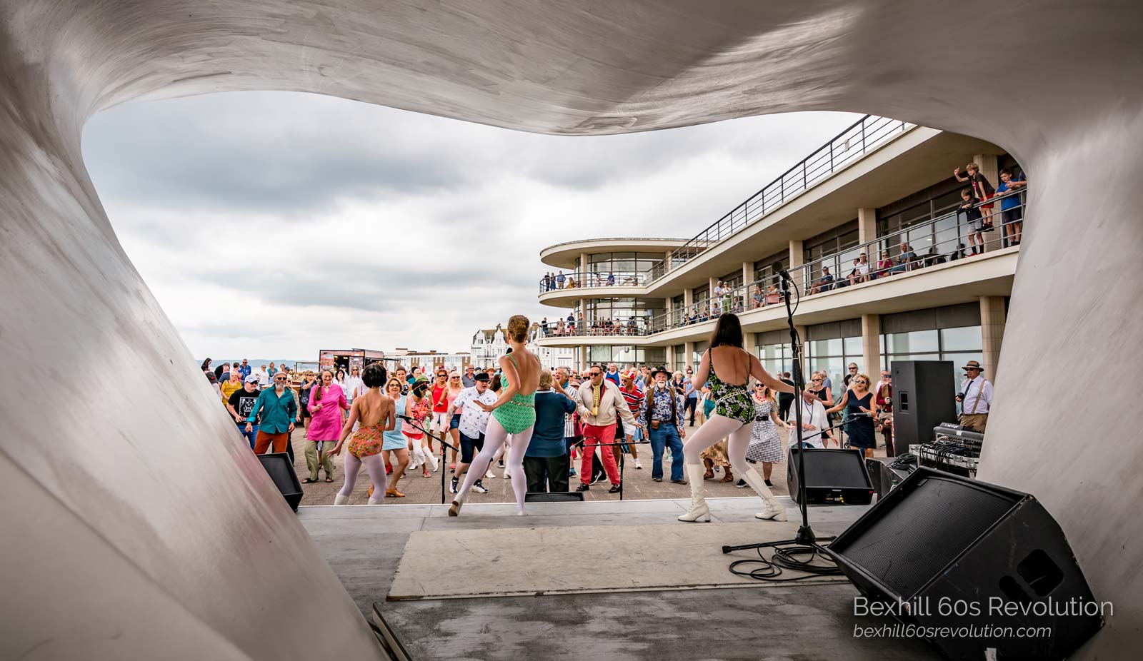 the Meyer Dancers on the DLWP Stage