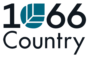 1066 Country logo