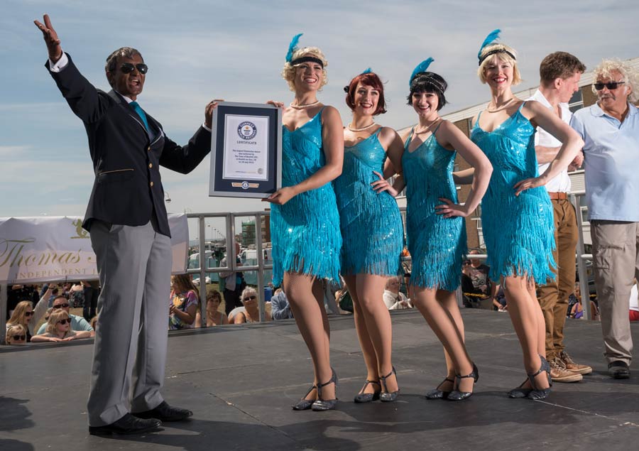 2015 Guinness World Record - for the largest Charleston dance