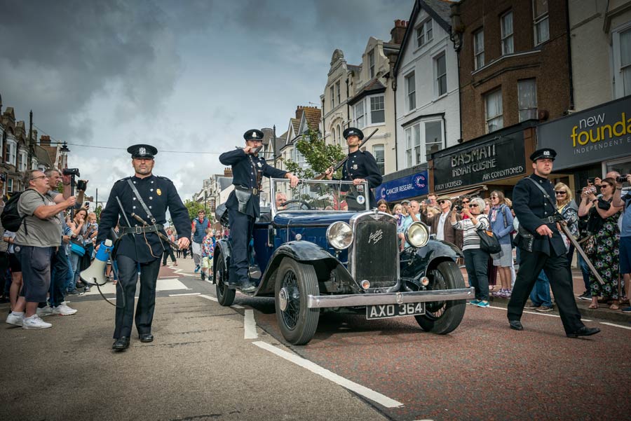 Gangsters and cops fight at the Bexhill Roaring 20s